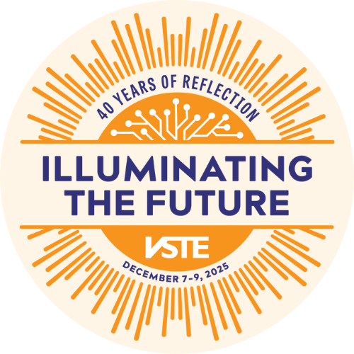 Illuminating the Future Logo for the 2025 VSTE Conference